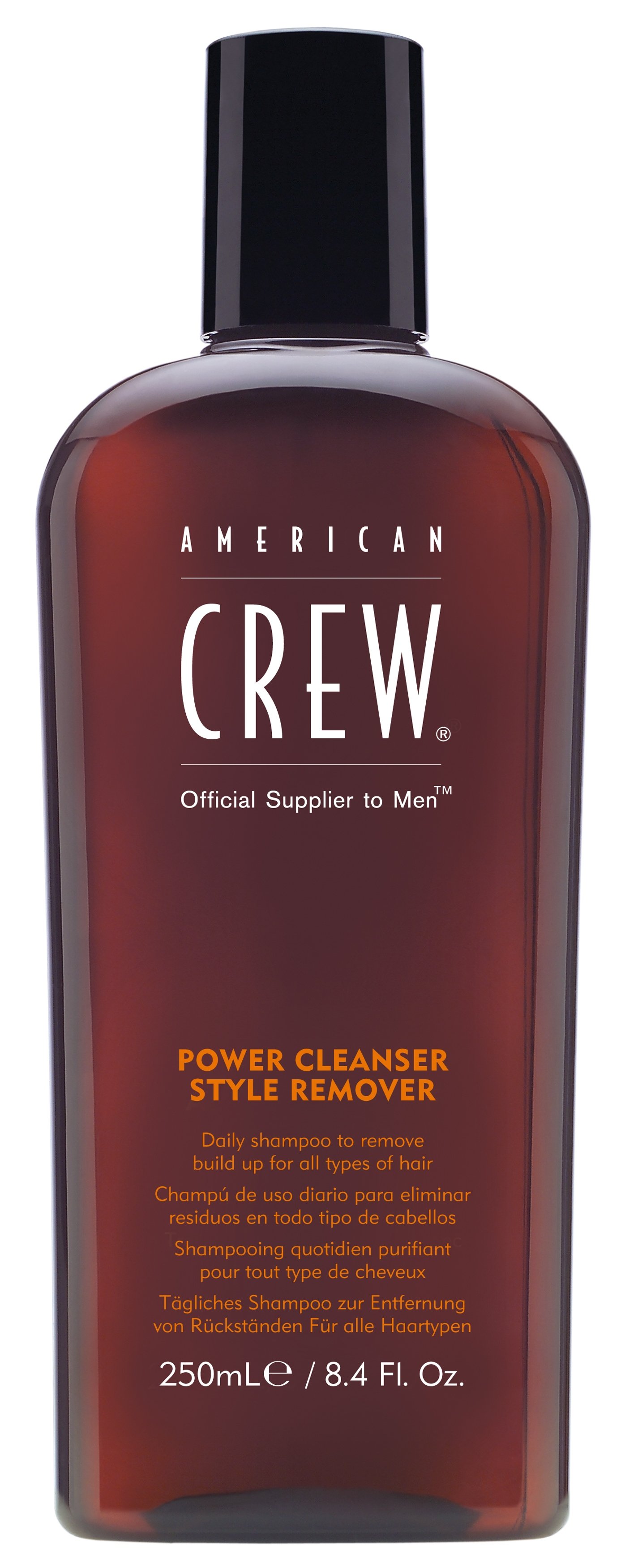 Мужские шампуни:  AMERICAN CREW -  Шампунь очищающий для ежедневного ухода Power Cleanser Style Remover (250 мл)