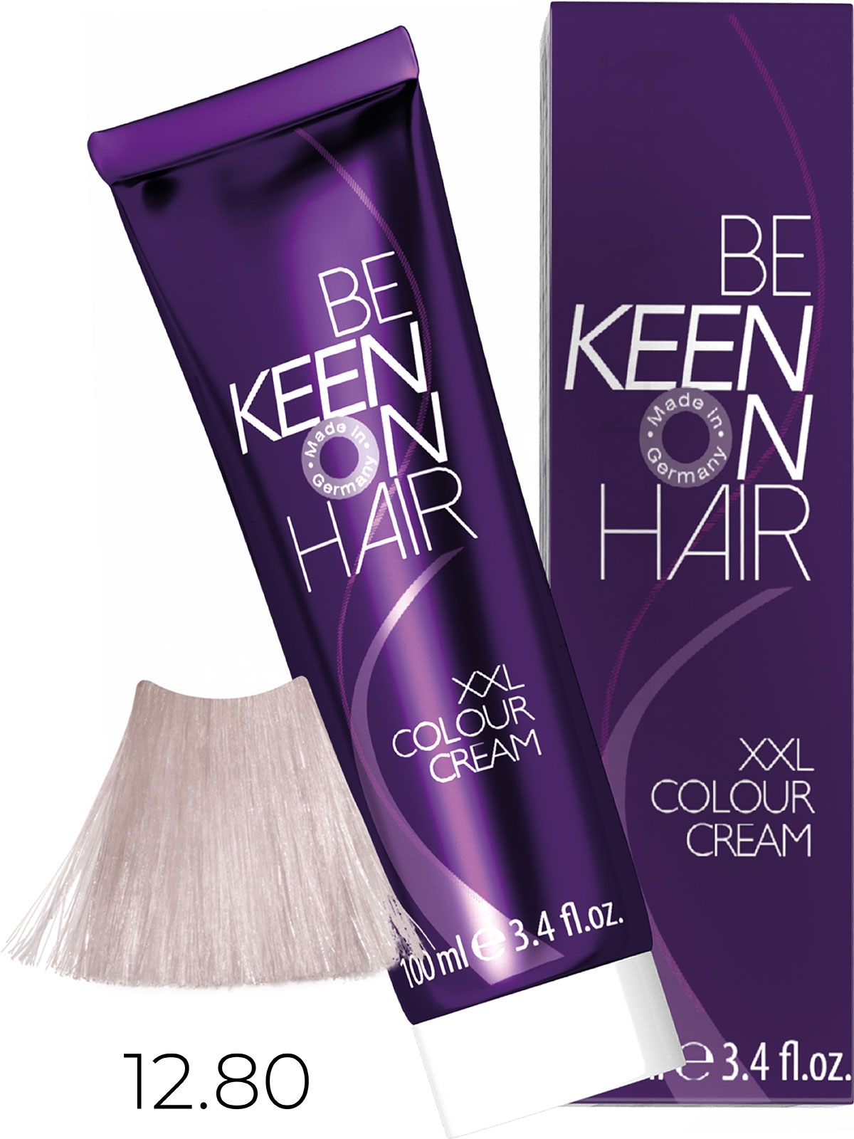 Оттеночные красители:  KEEN -  Крем-краска для волос KEEN COLOUR CREAM XXL 12.80 Платиново-жемчужный блондин Platinblond Perl