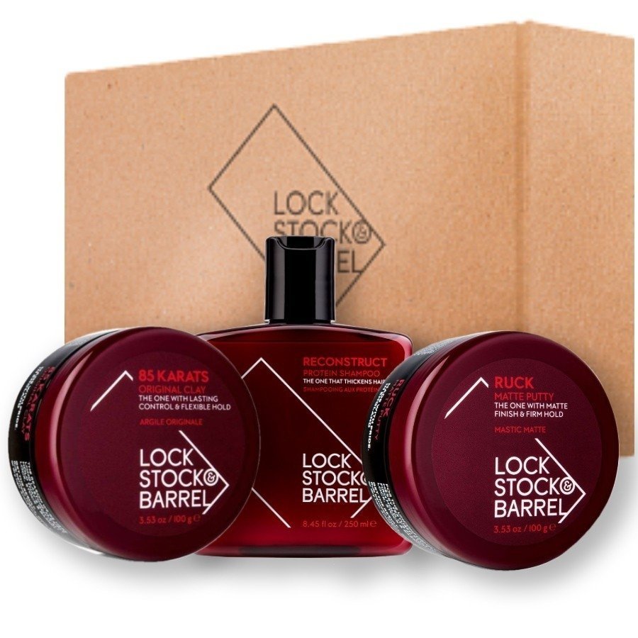 Мужские средства для укладки волос:  Original Blend Company Limited (Lock Stock and Barrel) -  Подарочный набор №3