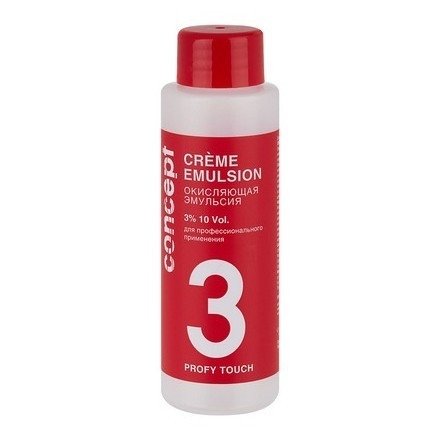Окислители для волос:  Concept -  Окисляющая эмульсия Crème Emulsion 3% (60 мл)