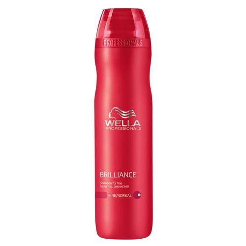 Шампуни для волос:  Wella Professionals -  Шампунь для окрашенных нормальных и тонких волос Brilliance (250 мл)