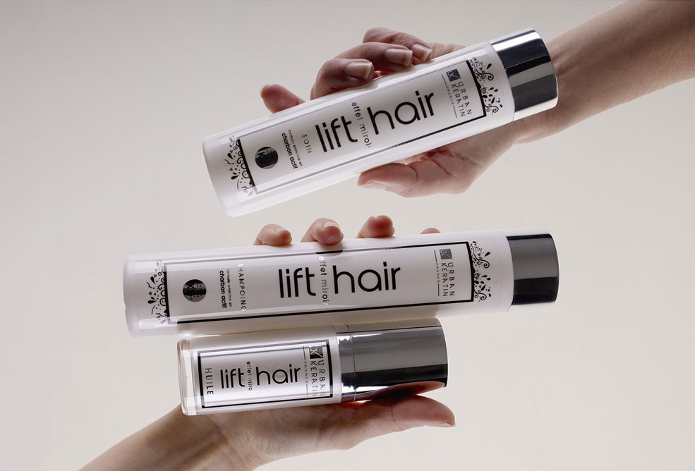 Шампуни для волос:  URBAN KERATIN -  Шампунь для эффекта зеркального блеска волос Lift hair (250 мл)