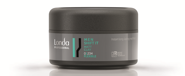 Глины для волос:  Londa Professional -  Матовая глина для волос Man Shift It (75 мл)