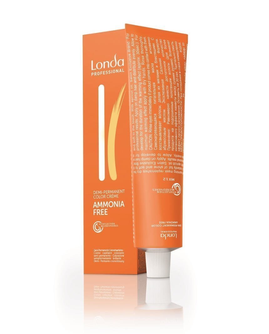 Краски для интенсивного тонирования:  Londa Professional -  Ammonia Free - интенсивное тонирование волос 4/0 Шатен  (60 мл)