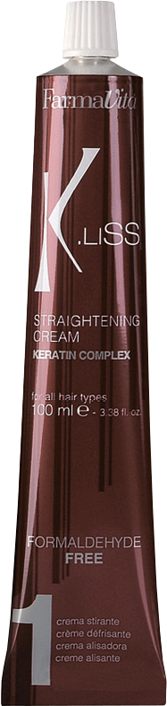 Несмываемые кремы для волос:  FarmaVita -  Выпрямляющий крем FarmaVita К.Liss Straightening Cream (100 мл) (100 мл)
