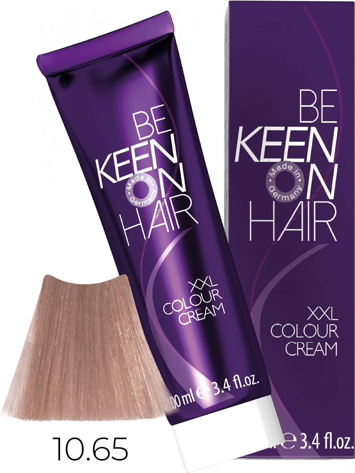 Оттеночные красители:  KEEN -  Крем-краска для волос KEEN COLOUR CREAM XXL 10.65 Шардоне Chardonnay