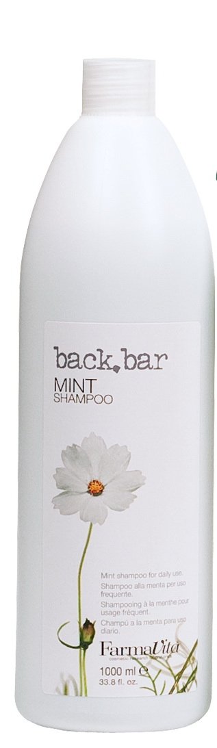 Шампуни для волос:  FarmaVita -  Ментоловый шампунь Back Bar Mint Shampoo (1000 мл)